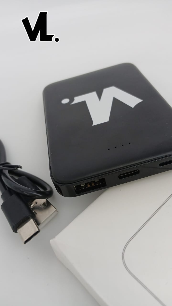 Power Bank Color Negro 5000mAh